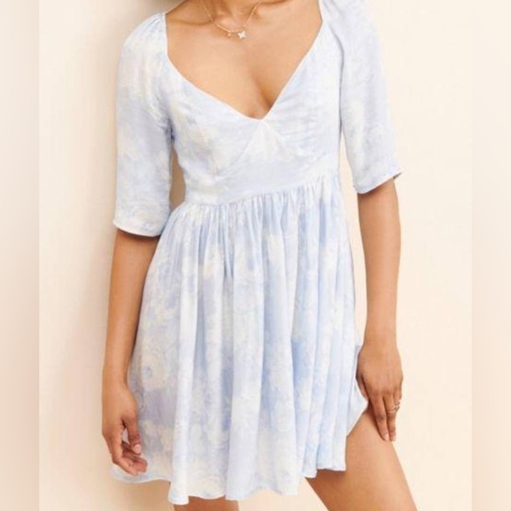 Swan Lake Dress Maison Amory Blue Size L